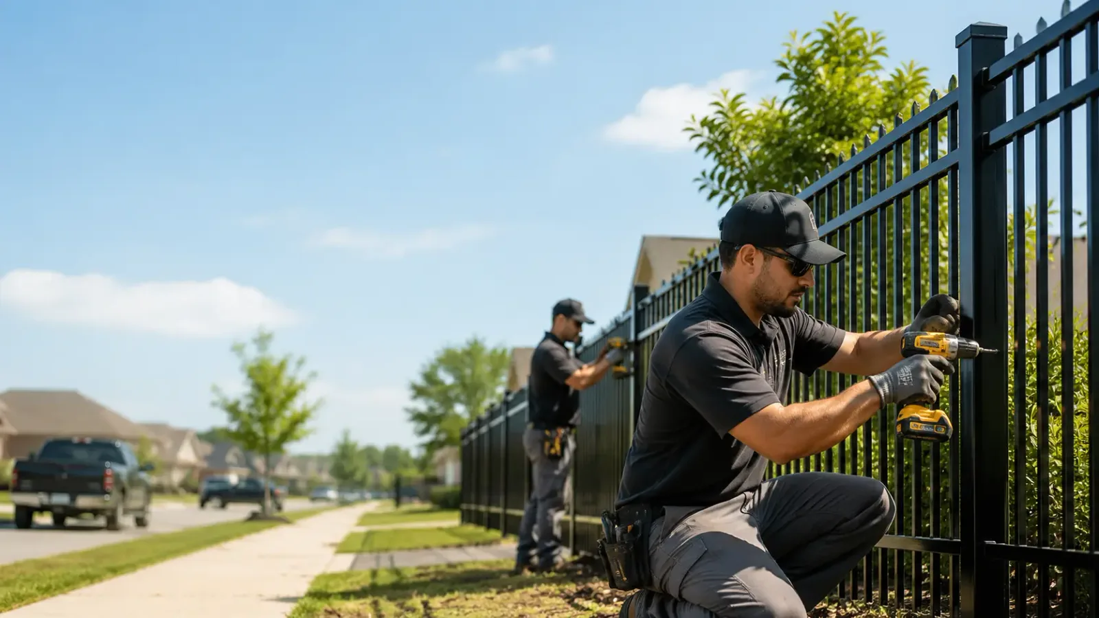 Metal Fence Installation in Matthews, MO